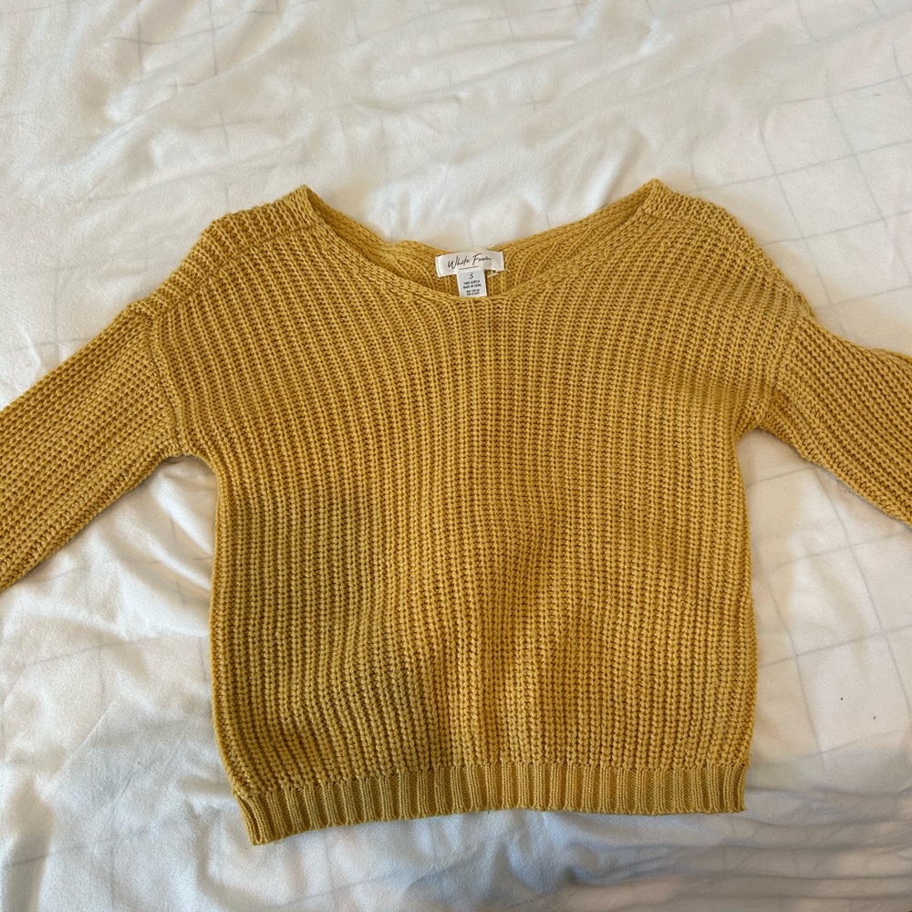 Mustard Sweater